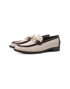 Комбинированные лоферы Ferragamo