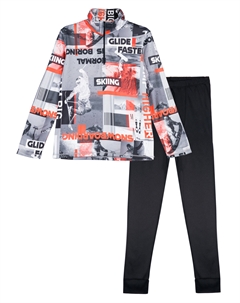 Термокомплект трикотажный для мальчиков: брюки, толстовка, для эпизодического использования Playtoday tween