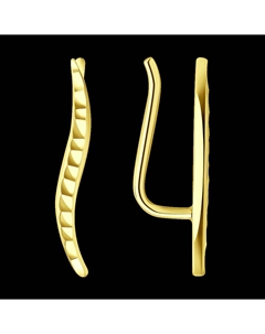 Серьги из желтого золота Sokolov