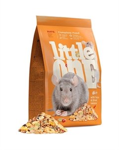Корм для грызунов для крыс 400г Little one