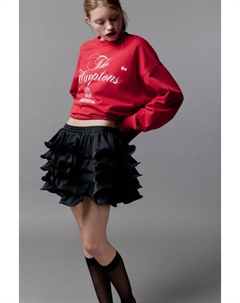 Свитшот из футера свободный с принтом Befree