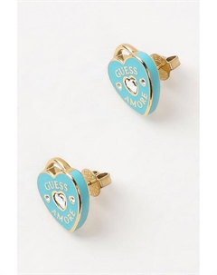 Серьги-пусеты с кристаллами Guess