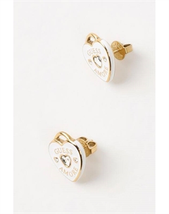 Серьги-пусеты с кристаллами Guess