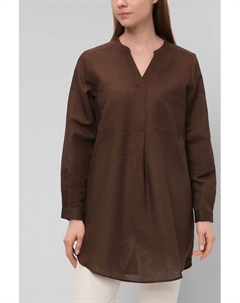 Туника свободного кроя из льна и хлопка Cut & pret