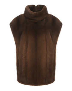 Кашемировый жилет из норки Color temperature