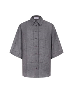 Льняная рубашка Brunello cucinelli