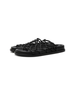 Кожаные шлепанцы Jil sander