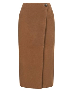 Замшевая юбка Yves salomon