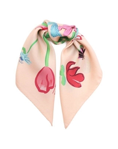 Шелковый платок Herbarium Petitjean paris