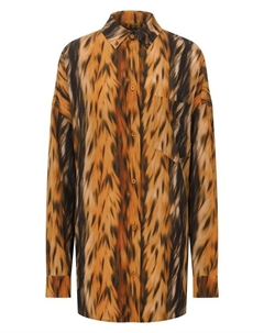 Шелковая рубашка Balenciaga