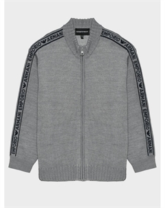 Кардиган на молниии, лампасы-лого Emporio armani