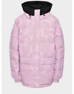 Куртка прямая, мелкий принт лого Msgm