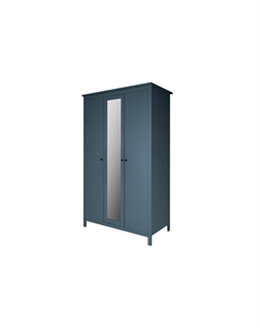 Шкаф 3 двери с зеркалом Сага Шведский стандарт