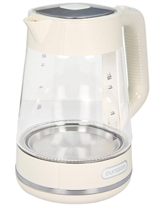 Чайник электрический Oursson KE1747G/IV, слоновая кость