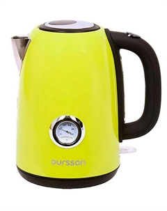 Чайник электрический Oursson KE1752M/GA, зеленое яблоко