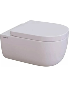 Унитаз подвесной Wasserhaus Ego XL Rimless с микролифтом 082124 Berges