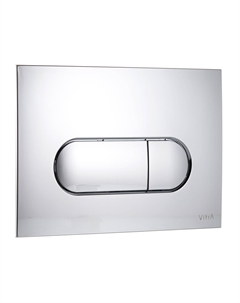 Клавиша смыва для инсталляций Vitra Root Round хром (740-2280)