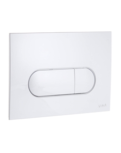 Клавиша смыва для инсталляций Vitra Root Round белая (740-2200)