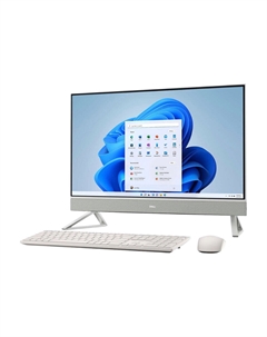 Моноблок Dell Inspiron All-In-One, 27" сенсорный, 16Гб/1Тб, Core i7 1355U, GeForce MX550, белый, английская клавиатура
