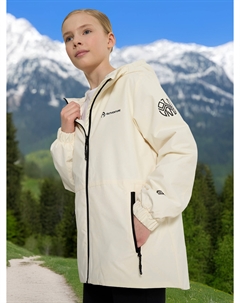 Куртка утепленная для девочек, Бежевый Outventure