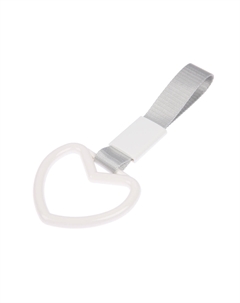 Подвеска цурикава, jdm, сердце, белый Torso