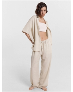 Брюки домашние женские бежевые Mark formelle