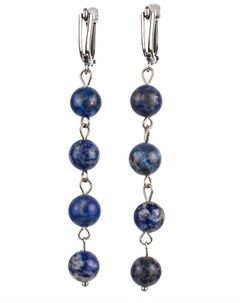 Серьги Бусики-колечки