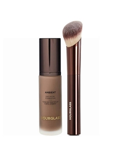 Набор для лица Тональная основа Soft Glow + Кисть Hourglass