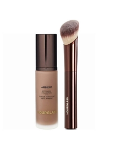 Набор для лица Тональная основа Soft Glow + Кисть Hourglass