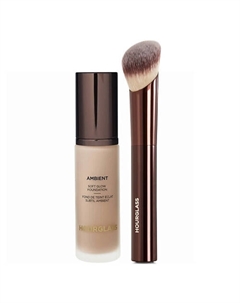 Набор для лица Тональная основа Soft Glow + Кисть Hourglass