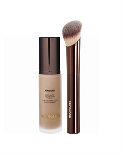 Набор для лица Тональная основа Soft Glow + Кисть Hourglass