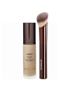 Набор для лица Тональная основа Soft Glow + Кисть Hourglass