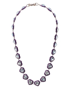 Ожерелье Courage топазами Moonka