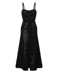 Платье с отделкой пайетками Giambattista valli