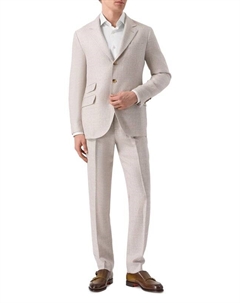 Костюм изо льна и шерсти Brunello cucinelli
