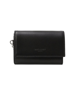 Кожаный футляр для кредитных карт Saint laurent