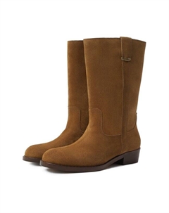 Замшевые полусапоги Isabel marant