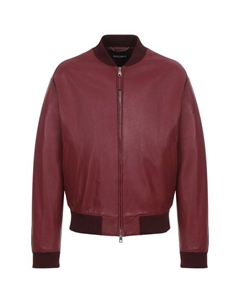 Кожаный бомбер Dolce&gabbana