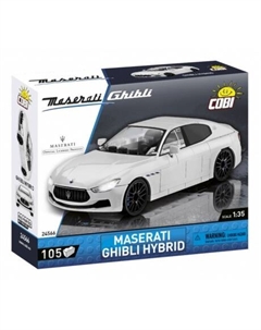 Конструктор арт.24566 Автомобиль Maserati Ghibli Hybrid 105 дет. Cobi