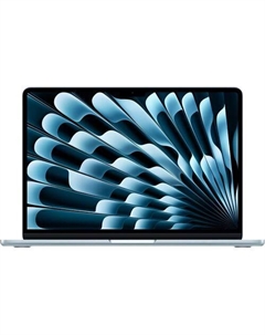 Ноутбук Apple MacBook Air A3240 13.6", 2025, Retina, Apple M4 10 core 4ГГц, 10-ядерный, 16ГБ 256ГБ SSD, macOS, голубой