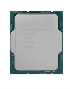 Процессор Intel Core i3-12100, 3.3ГГц, (Turbo 4.3ГГц), 4-ядерный, 12МБ, LGA1700, OEM