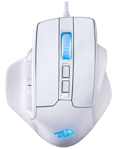Проводная игровая мышь Redragon Bullseye, белый, RGB, 7 кнопок, 12400dpi