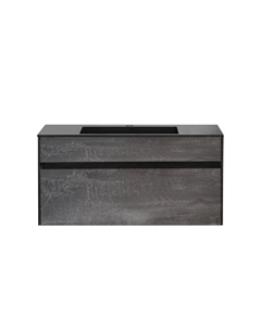 Тумба под раковину Chiara 99 см VMC-2C100GS серая Vincea