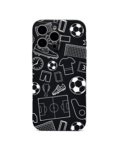 Чехол-накладка Luxo Creative для смартфона Apple iPhone 16 Pro Max, силикон, принт 140 (237865) Luxó