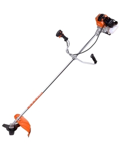 Триммер бензиновый Sturm! BT143, 2.5 л.с., 8000 об/мин, бензиновый, реж.эл.: леска/нож, Т-образная (велосипедная) рукоять, плечевой ремень, верхнее положение двигателя, 7.2 кг (BT143)