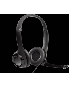 Проводная гарнитура H390, USB, черный (981-000803) Logitech