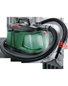 Строительный пылесос EasyVac 3, сетевой, 700Вт, сухая уборка, объем пылесборника 2.1л, мешок, диаметр шланга 35мм, длина шланга 5.5м, встроенная розетка, 4.3кг (06033D1000) Bosch