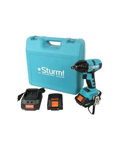 Аккумуляторный гайковерт Sturm CD350S 320Нм 2*2.4Ач Sturm!