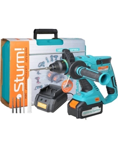 Аккумуляторный перфоратор Sturm CRH1822 BL 1*3Ач Sturm!