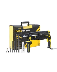 Перфоратор HRH0928MLRE 850Вт, 28мм, кейс Hanskonner